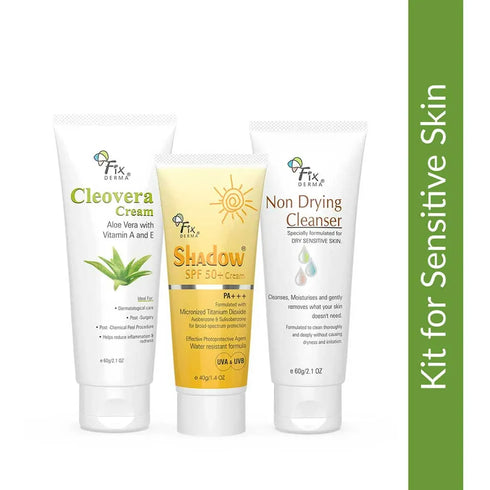 Fixderma Skincare Skincare Kit For Sensitive Skin 1
